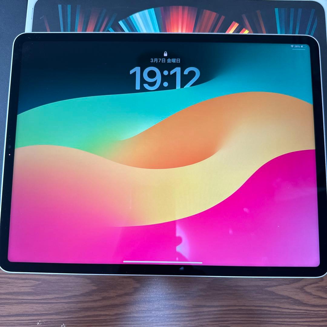 【極美品】Apple iPad 12.9インチ シルバー 本体 第5世代