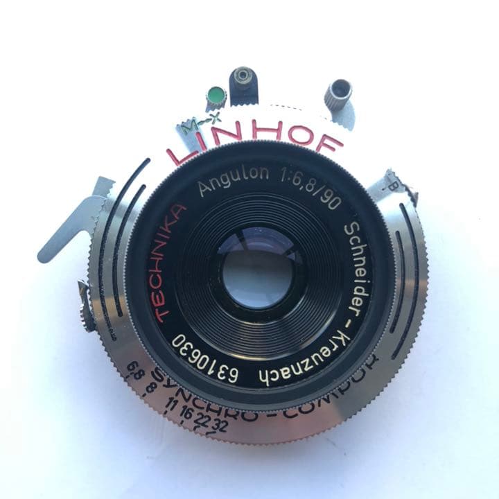シュナイダー　Schneider angulon 90mm f6.8 リンホフ