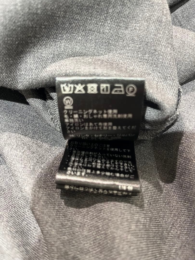 セオリーリュクス美品人気ウールシャツ　40 チャコールグレー