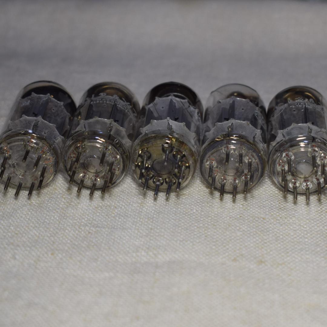 12AX7Ⓣ　松下製真空管5本セット