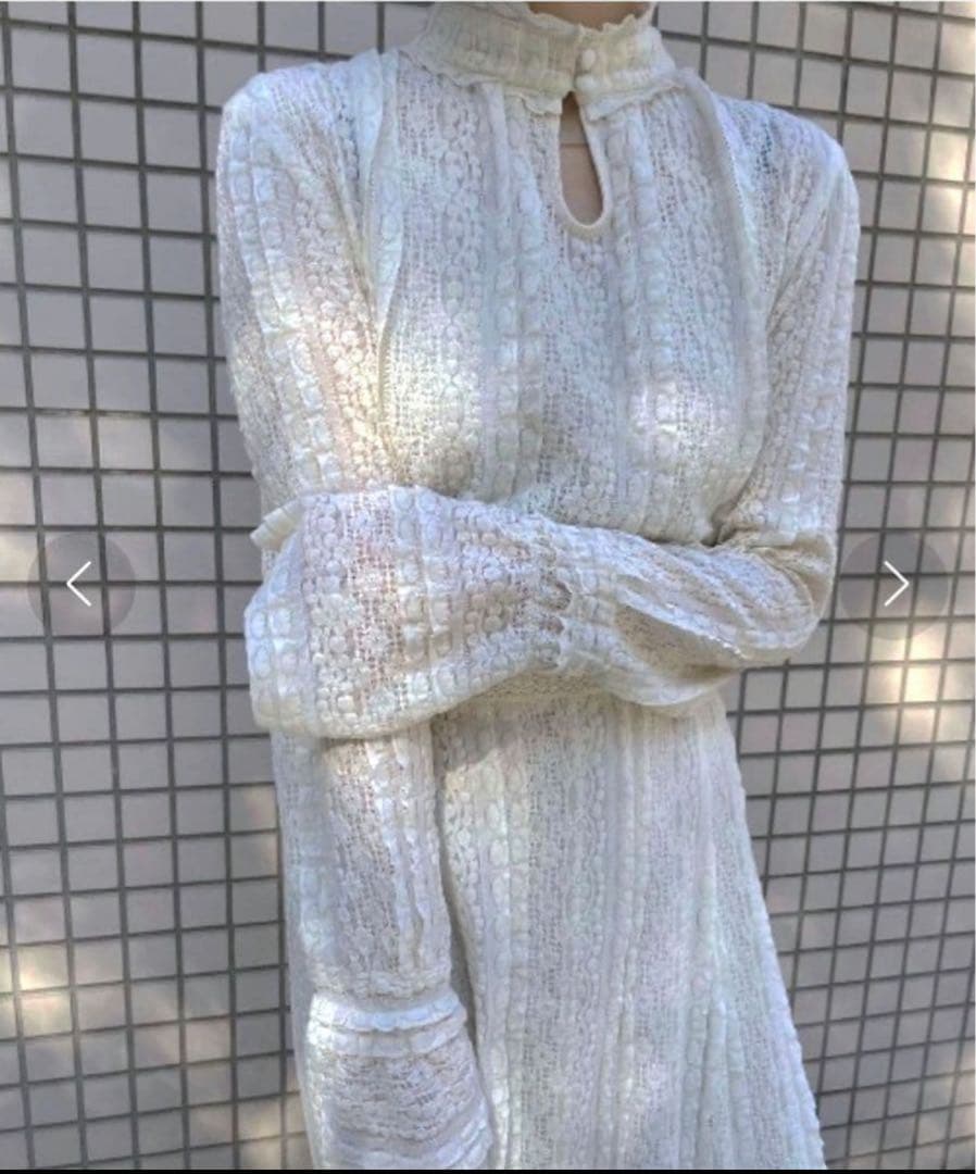 ワンピース Ameri VINTAGE VINTAGE LIKE LACE DRESS
