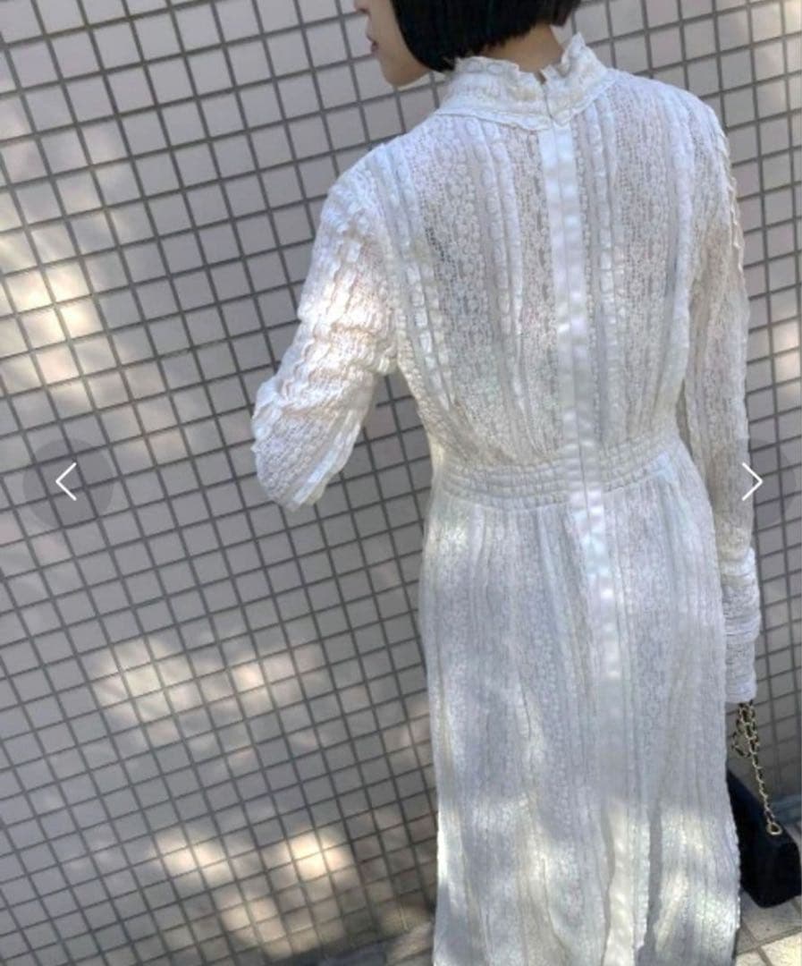 ワンピース Ameri VINTAGE VINTAGE LIKE LACE DRESS