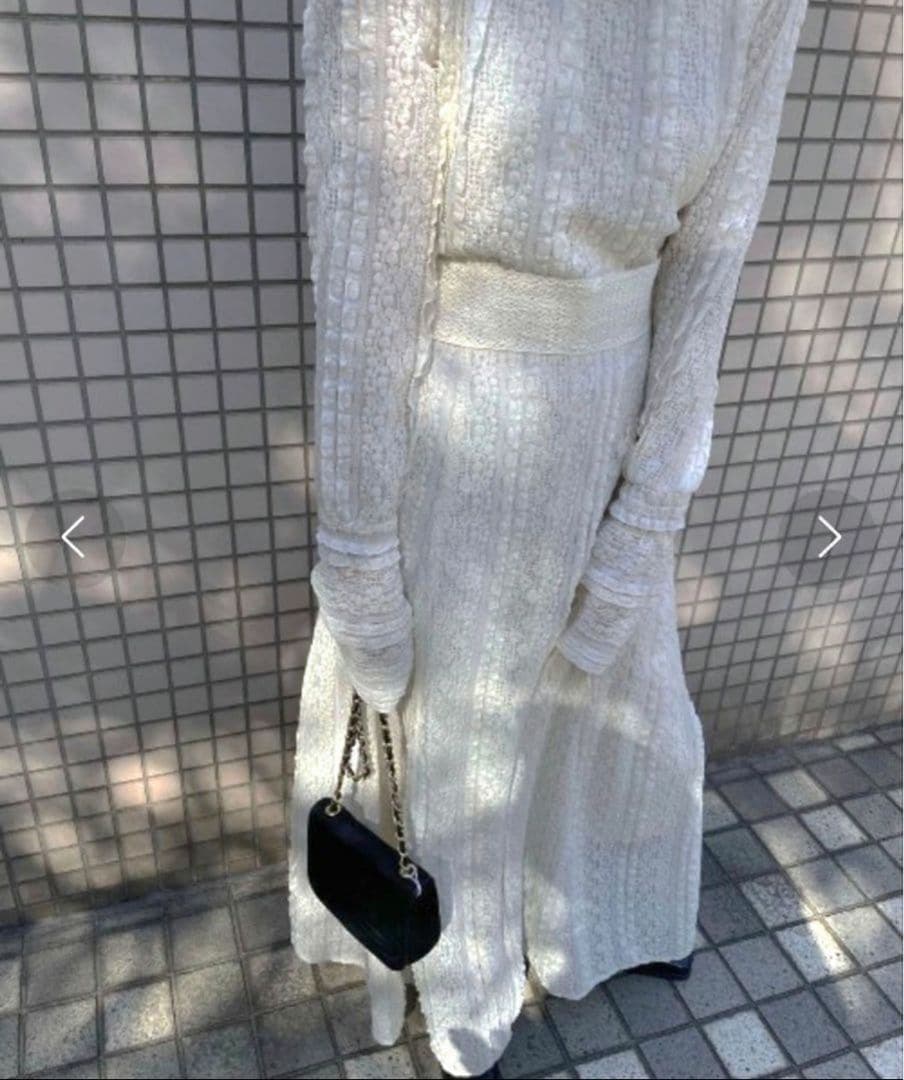 ワンピース Ameri VINTAGE VINTAGE LIKE LACE DRESS