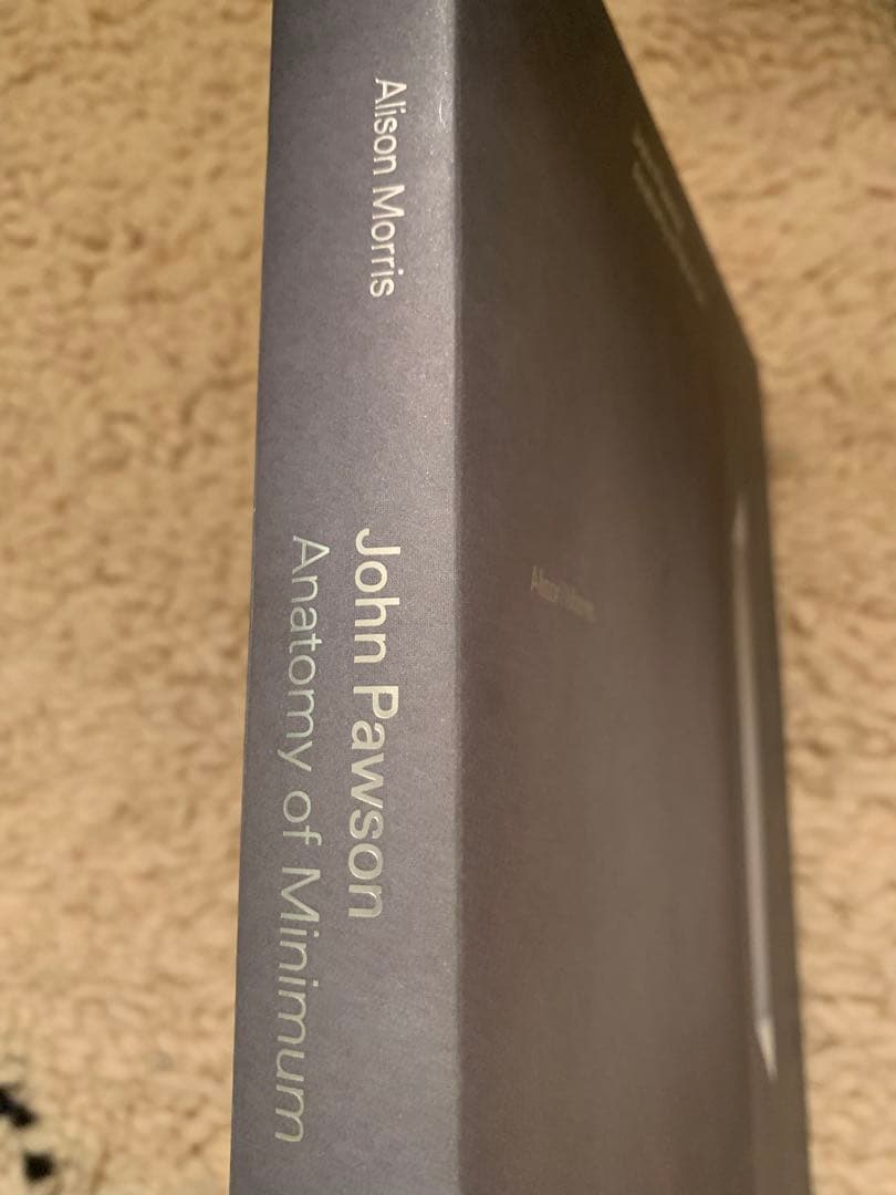 洋書 john pawson \" Anatomy of Minimum \"