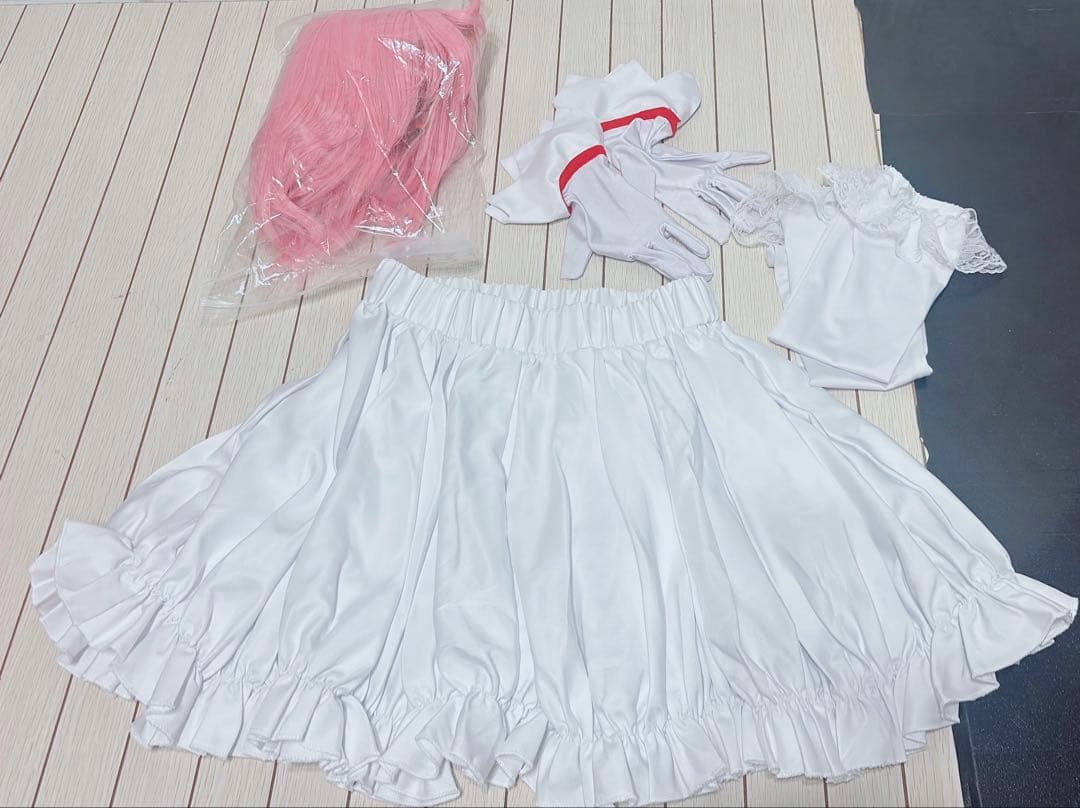 靴・ウィッグ付 魔法少女まどか⭐︎マギカ　鹿目まどか コスプレフルセット