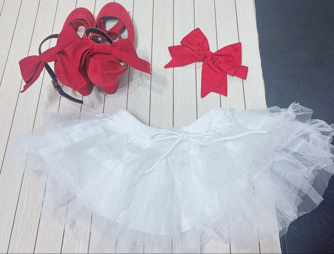 靴・ウィッグ付 魔法少女まどか⭐︎マギカ　鹿目まどか コスプレフルセット