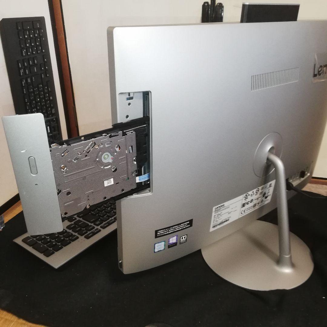 レノボ 超狭枠24インチ Celeron-G4930T/8GB/256SSD