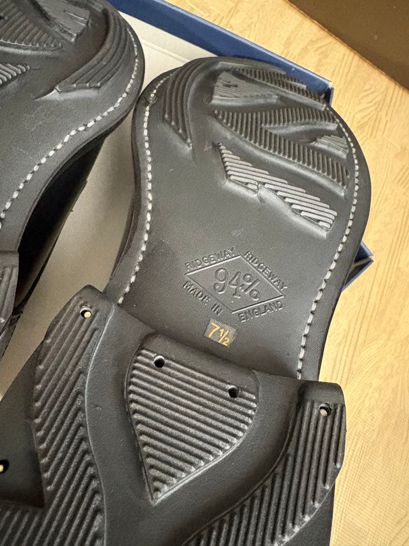 ≪デュプイレザー×リッジウェイソール≫ 外羽根Uチップ 603