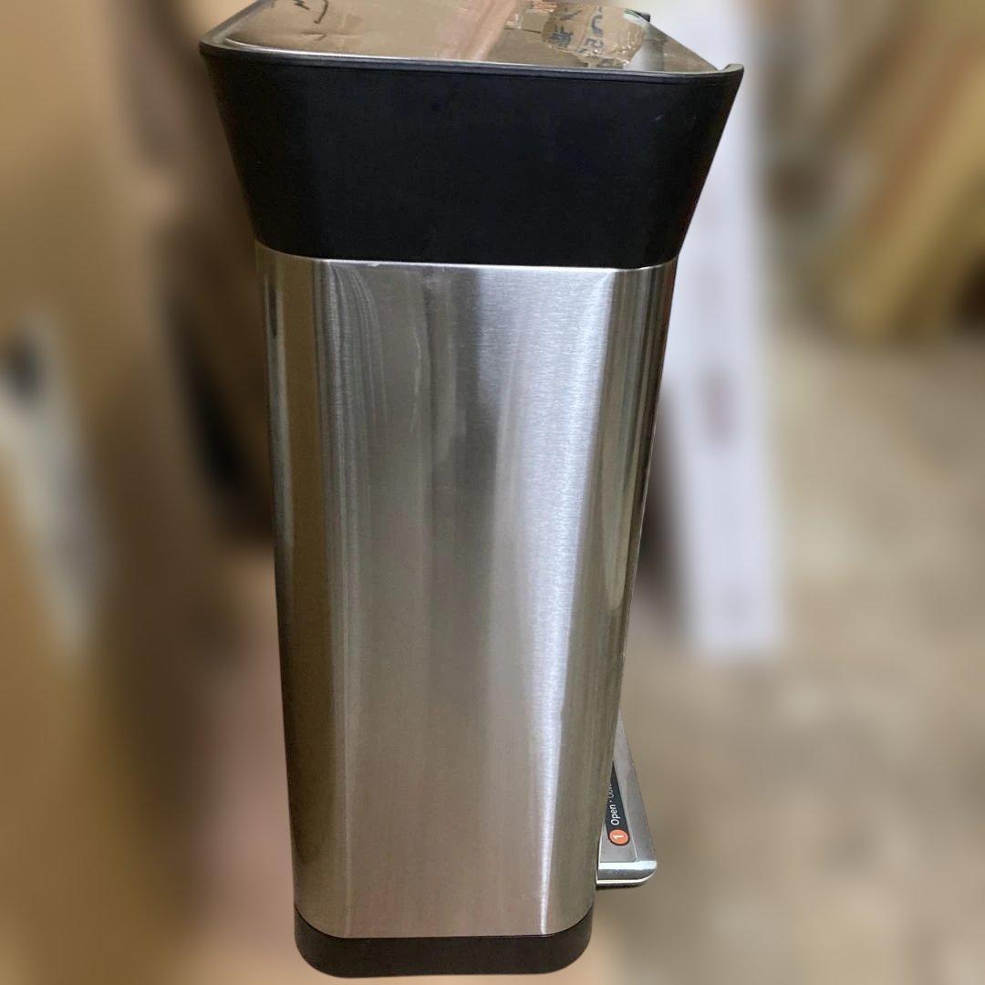 Joseph Joseph ゴミ箱 クラッシュボックス ステンレス 30L