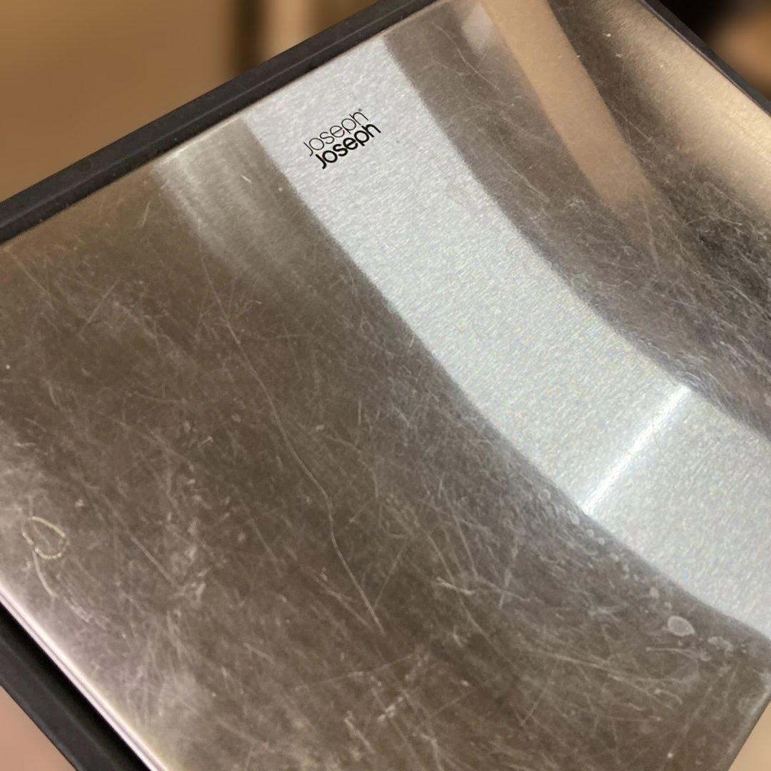 Joseph Joseph ゴミ箱 クラッシュボックス ステンレス 30L