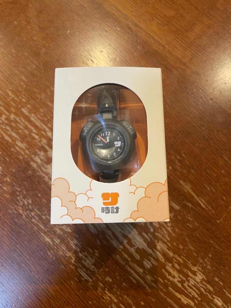 新品未使用 サ時計 サウナ専用時計ブラックCASIO カシオ