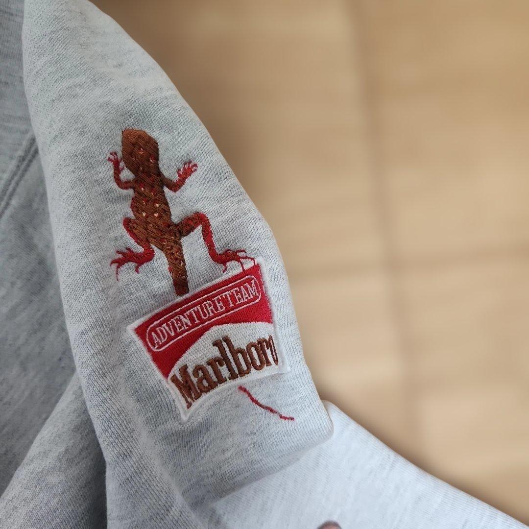 の*ー様 90s marlboro LIZARD ビンテージ　スウェット　XLマ