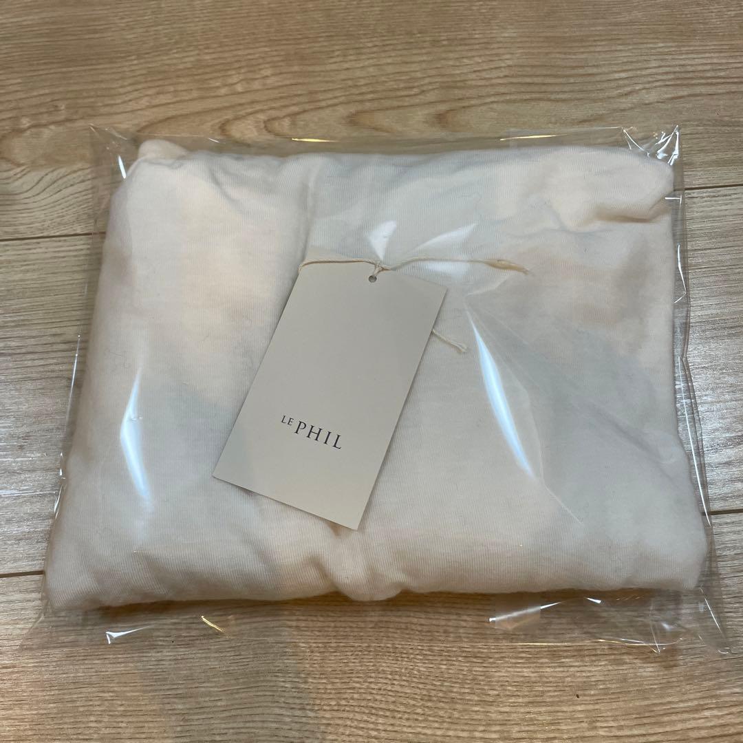 【LE PHIL】シアージャージートップス（白）