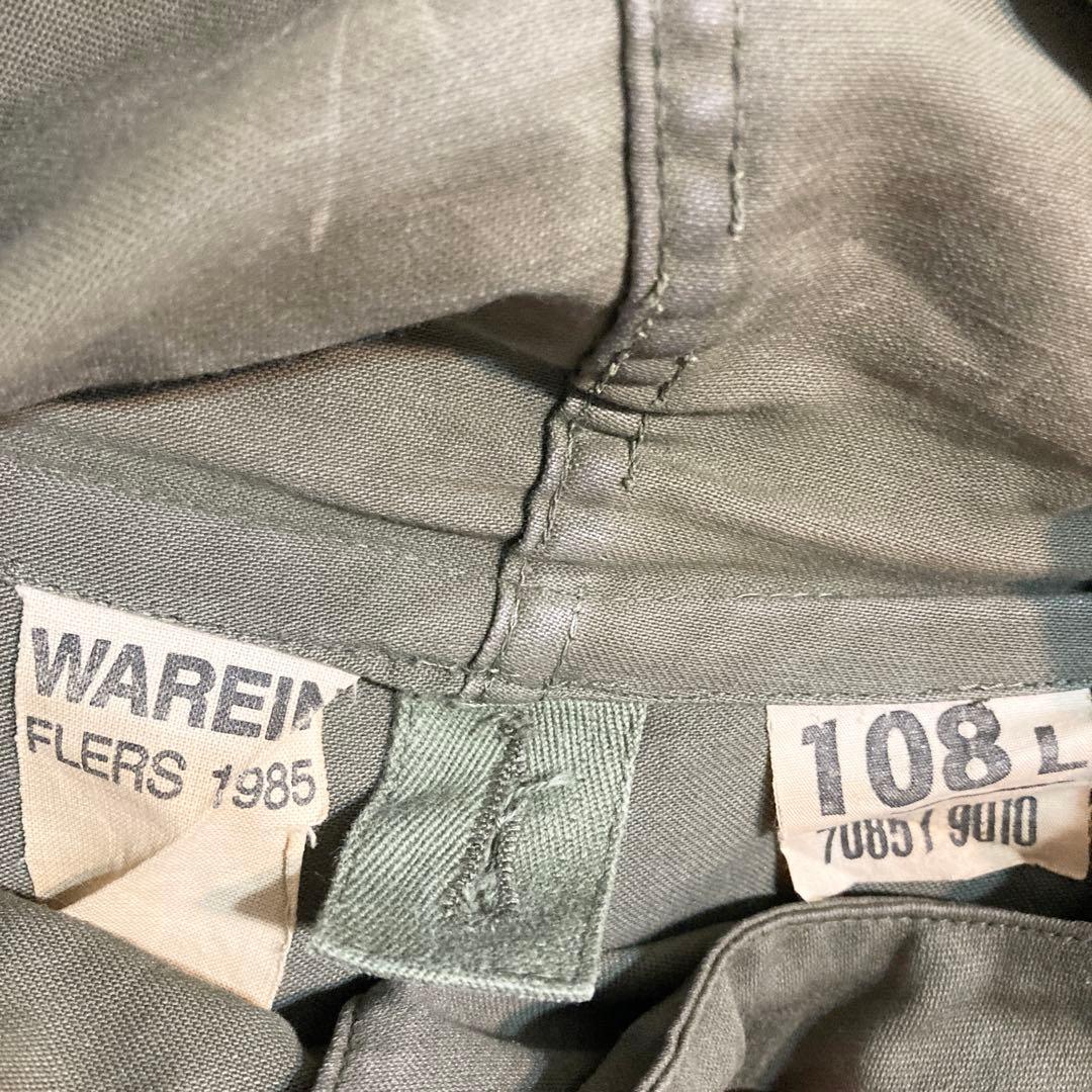 良品✨フランス軍 M64 モッズコート ライナー付き カーキ 古着 108L