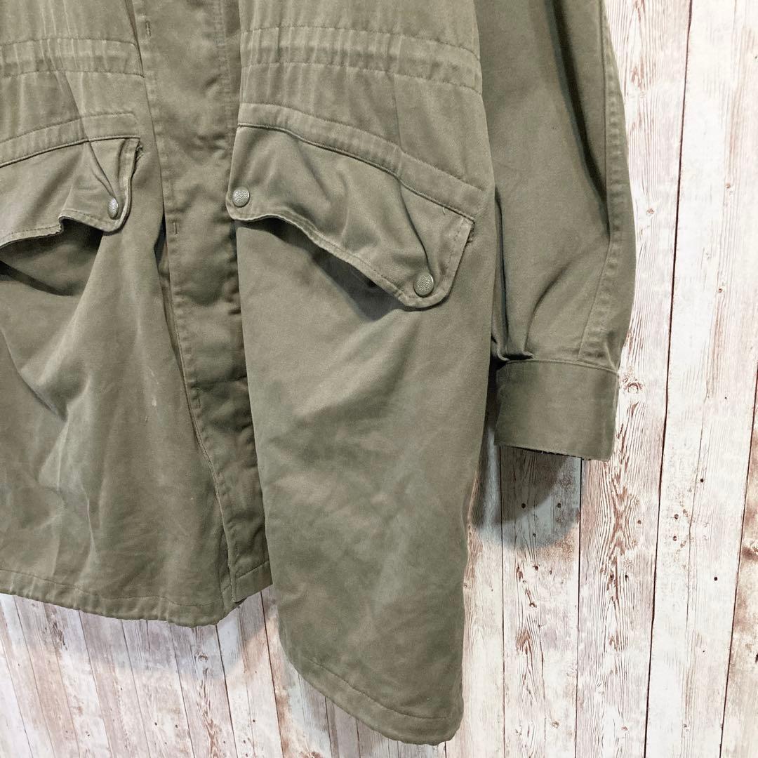 良品✨フランス軍 M64 モッズコート ライナー付き カーキ 古着 108L