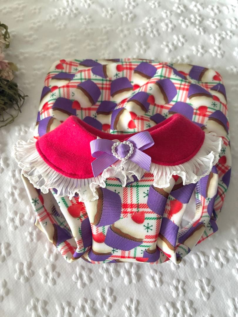 犬服ハンドメイドワンピース　あおば様