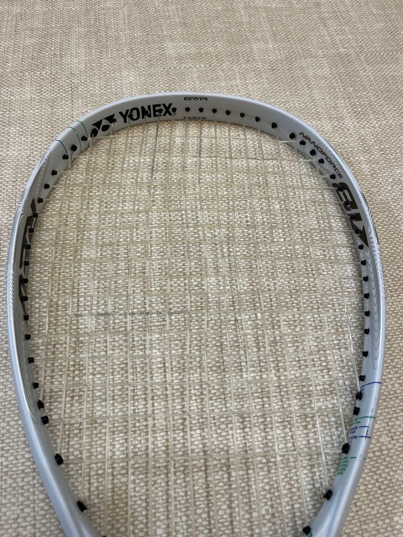 【良品】ナノフォース 8Vレブ ソフトテニスラケット