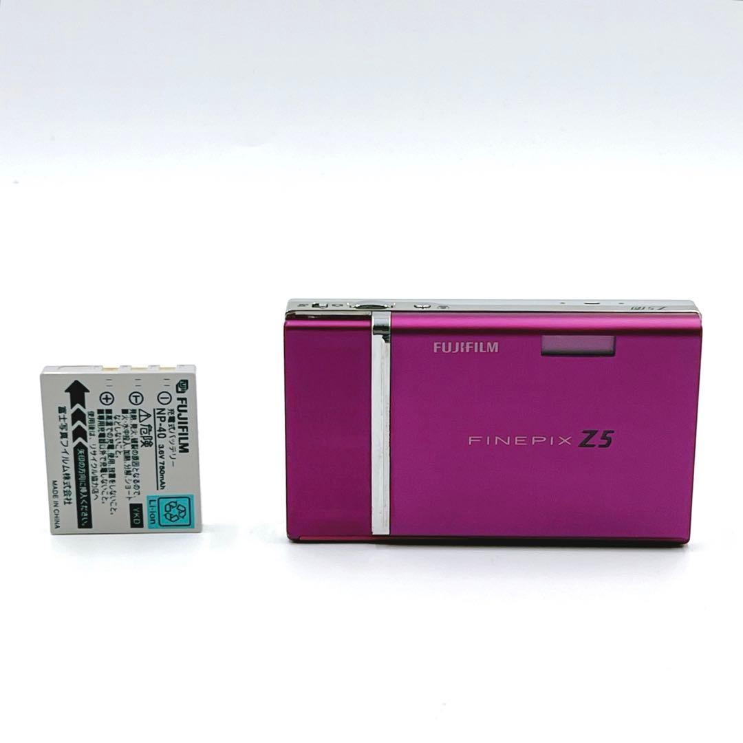 【超美品】 FUJIFILM FINEPIX Z5 ベリーピンク　動作確認済み