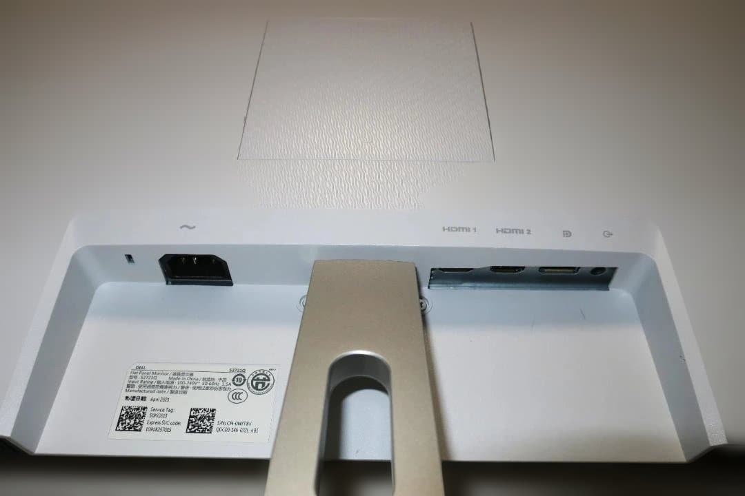 DELL S2721Q 27インチ4Kモニター 美品