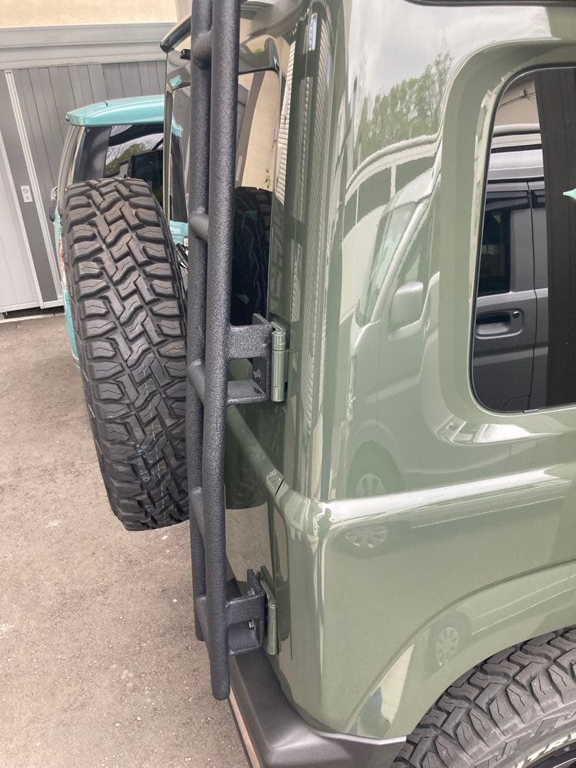 ショウワガレージ　ジムニーjb64jb74 リアラダーアルミ 30mmバック