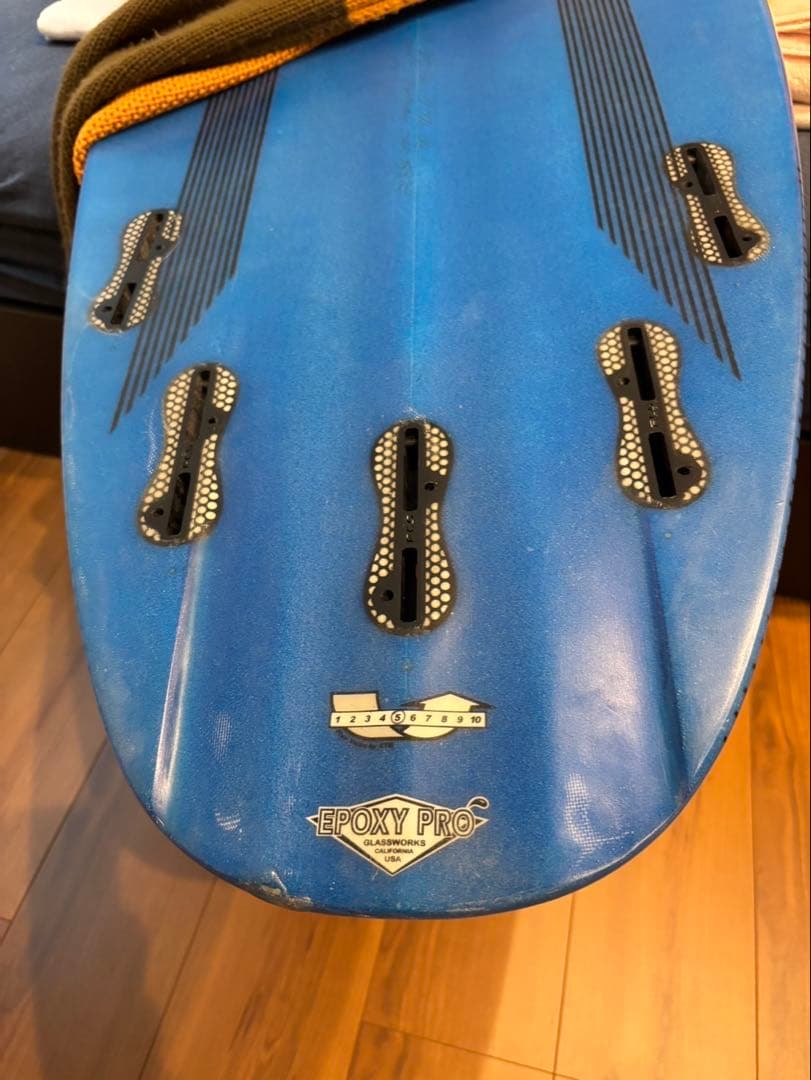 Tomo XTR Parallel Carbon サーフボード　ケース付き