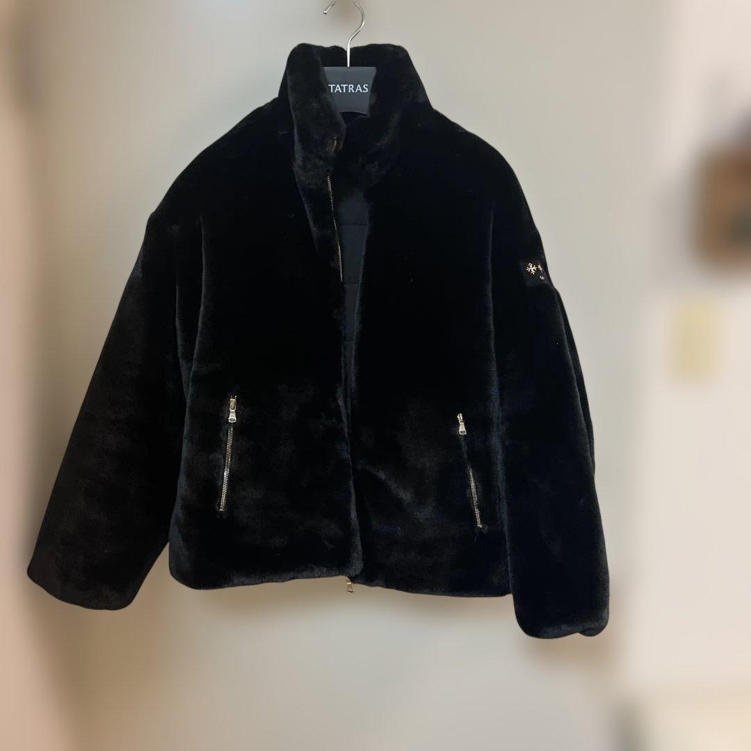 TATRAS別注 リバーシブルダウンファーブルゾンBARBRA サイズ1新品同様