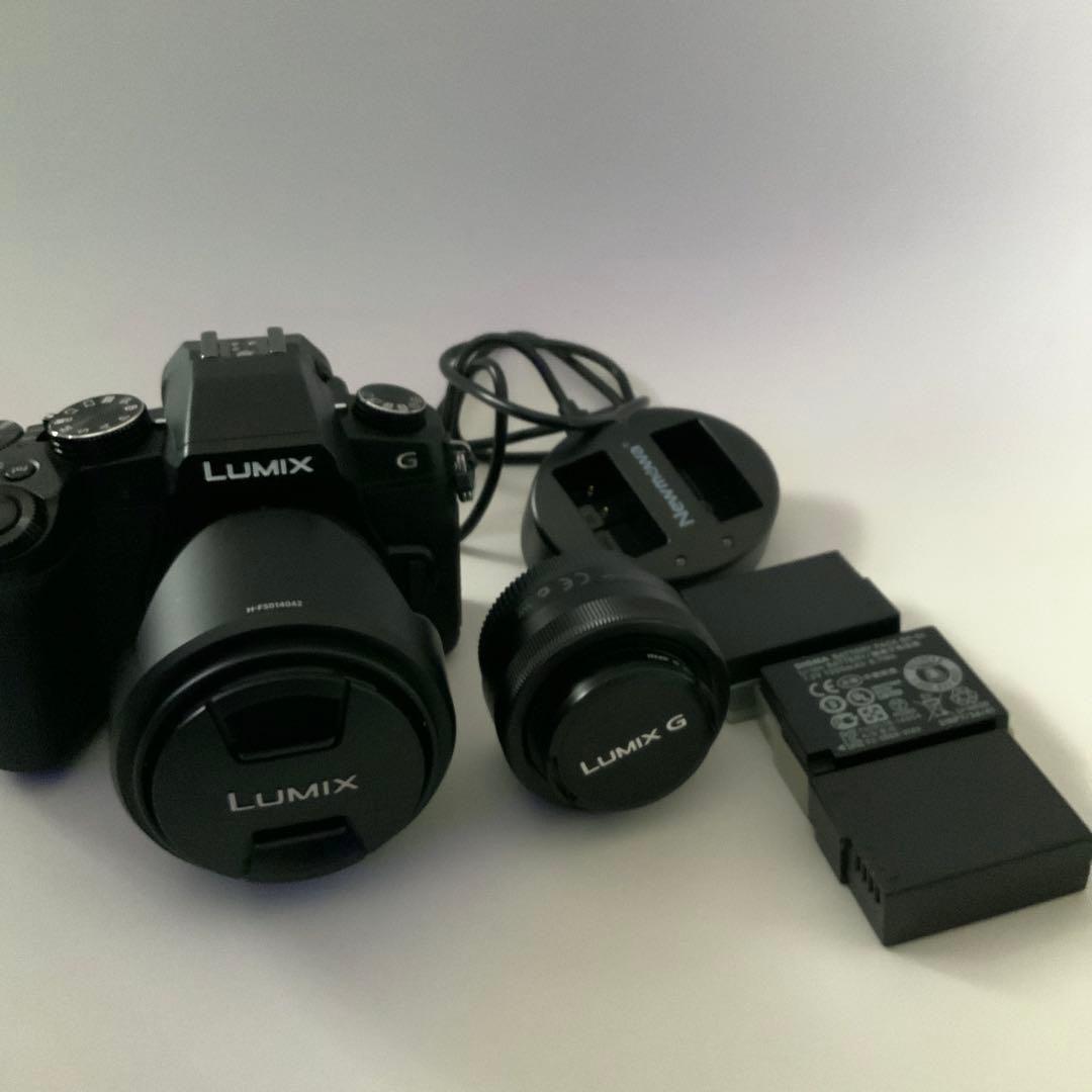 LUMIX G デジタル一眼レフカメラ 本体とレンズ2本