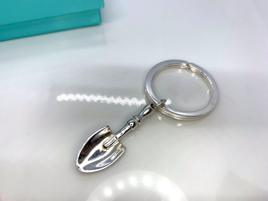 ティファニー　スコップ　キーリング