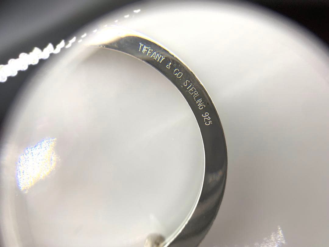 ティファニー　スコップ　キーリング