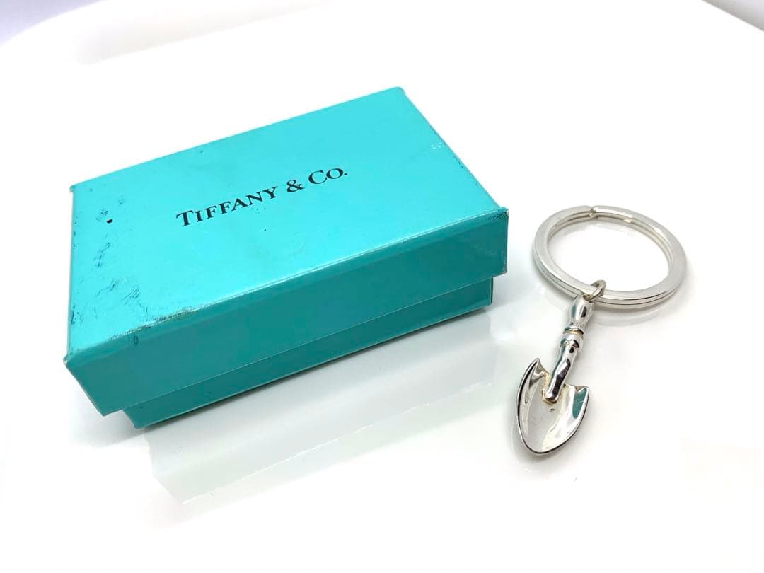 ティファニー　スコップ　キーリング