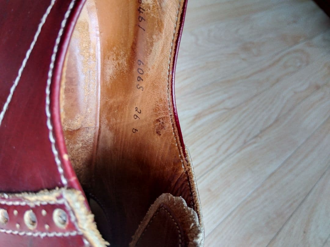 GLAD HAND リーガル　サドルシューズ　26cm 　ブラウン