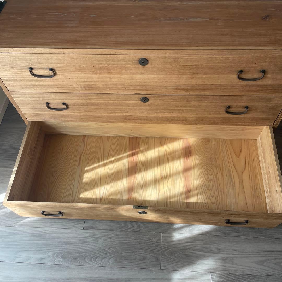 36)桐箪笥　アンティーク　チェスト　和箪笥　古家具