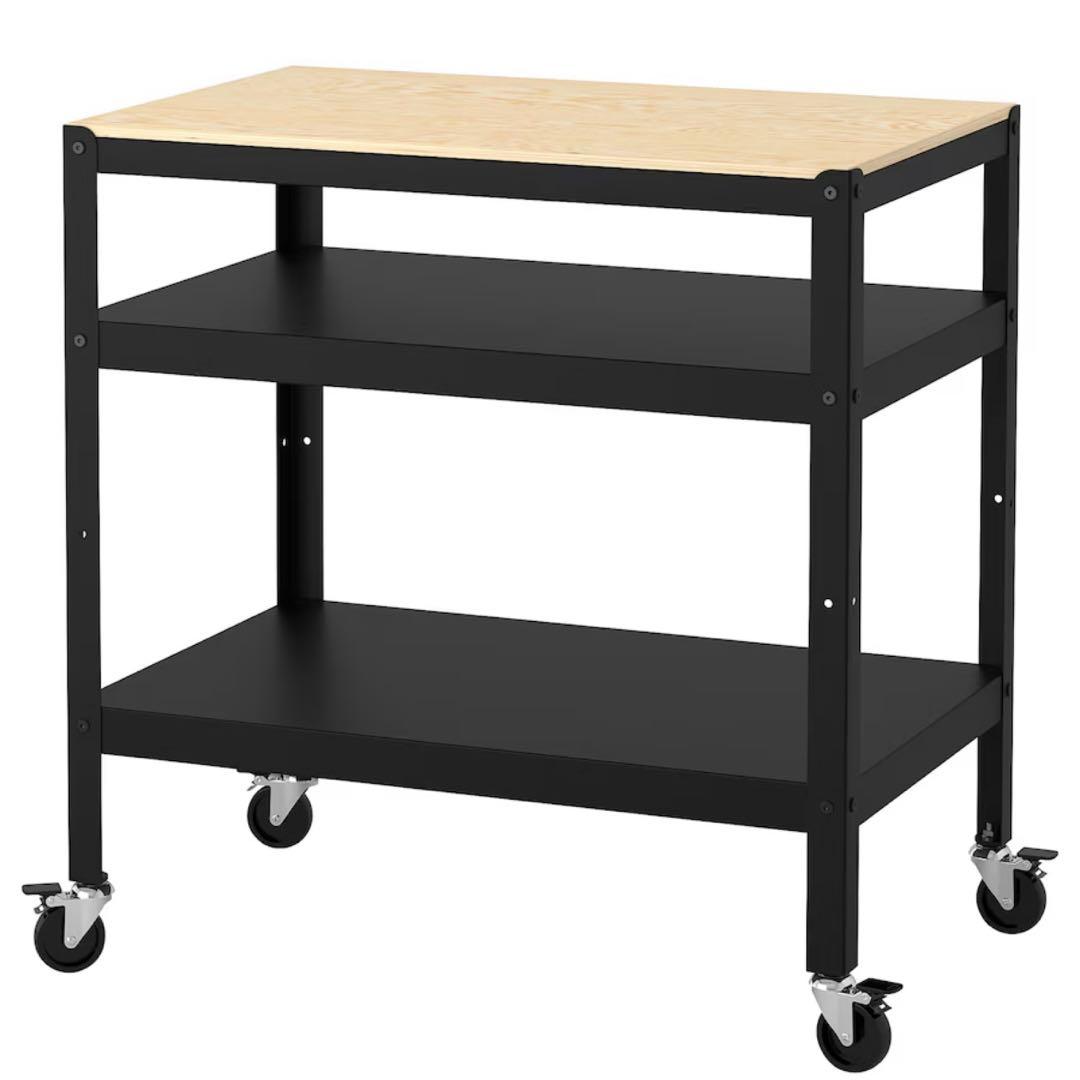 【モヤモヤモヤッと】IKEA イケア BROR ブロール ワゴン