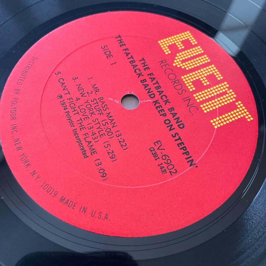 その他 fat back band-keep on steppin 1974