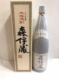 【新品 未開封】森伊蔵 芋焼酎(1,800ml・化粧箱付・ラップ付・包装済)