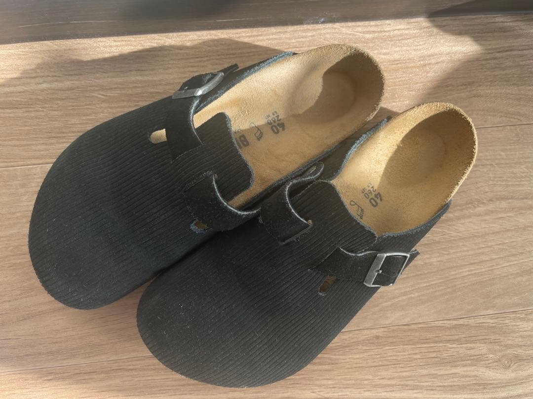 BIRKENSTOCK Boston Corduroy サンダル