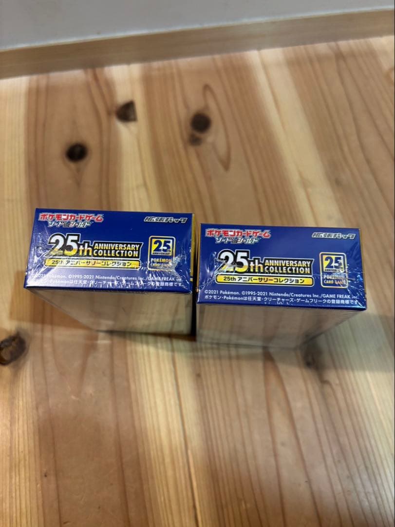 ポケモンカード 25周年アニバーサリーコレクション 2箱