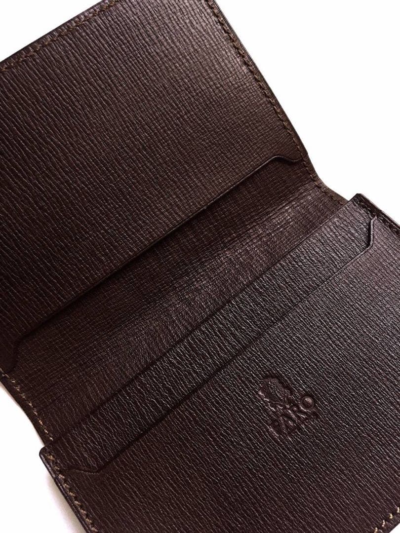 新品 ファーロ FARO 名刺入れ カードケース クロコ 本革 定価7.7万