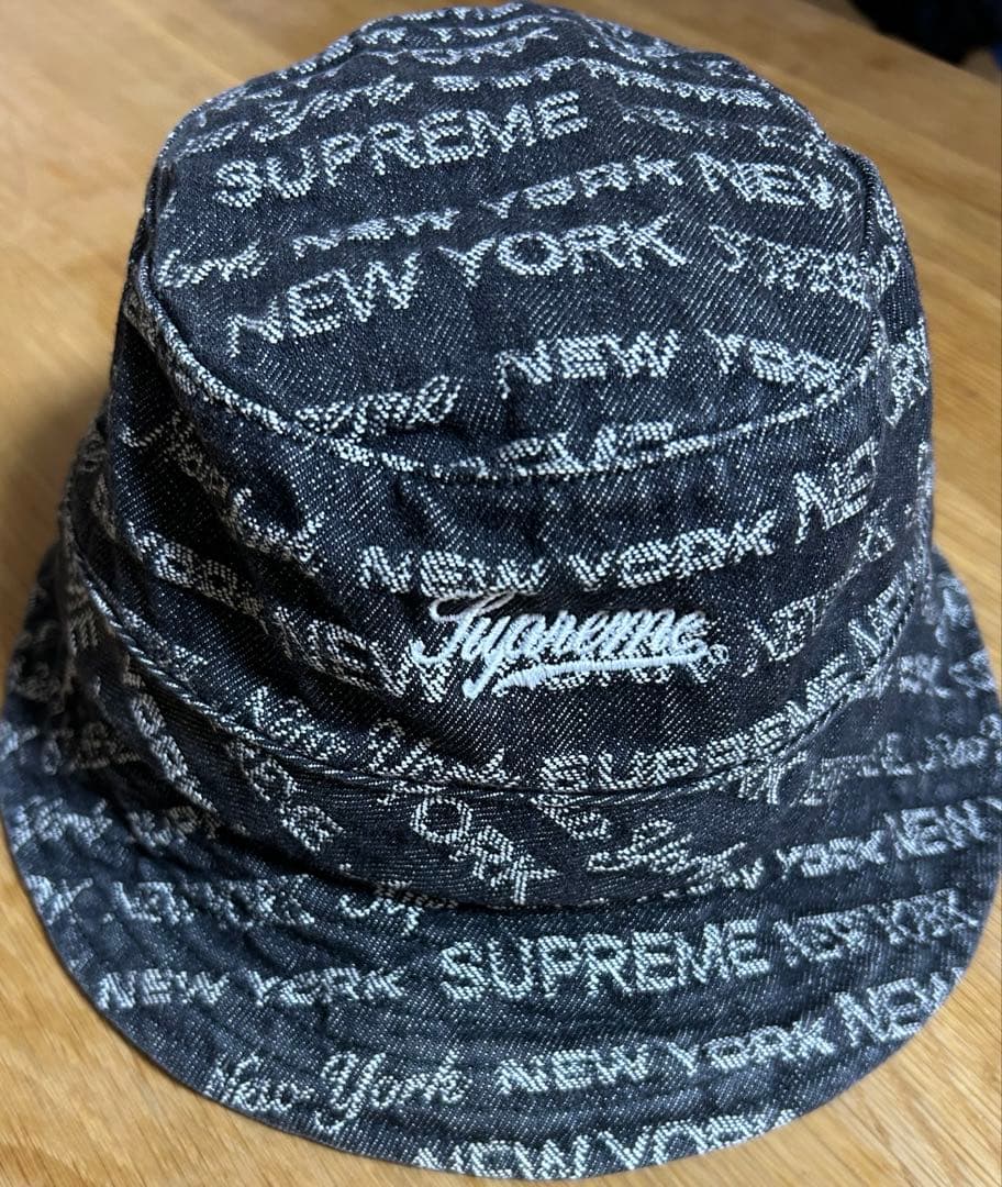 帽子 supreme MultiType Jacquard DenimCrusher