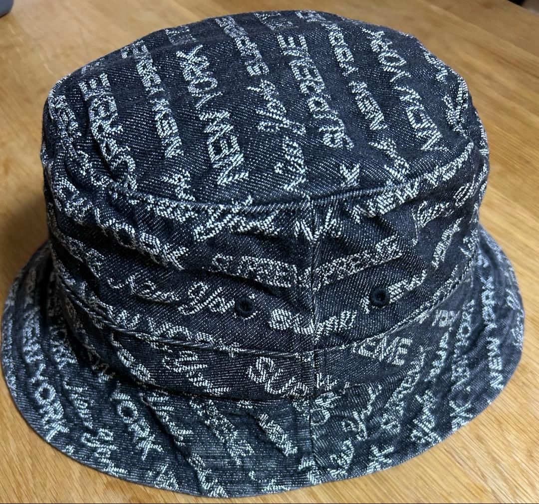 帽子 supreme MultiType Jacquard DenimCrusher