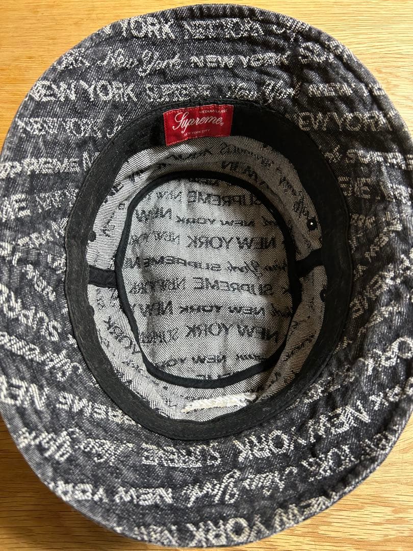 帽子 supreme MultiType Jacquard DenimCrusher