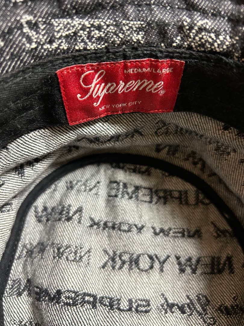 帽子 supreme MultiType Jacquard DenimCrusher