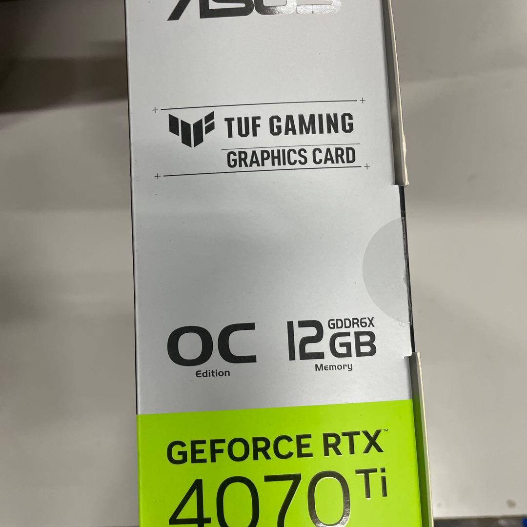 グラフィックボード・グラボ・ビデオカード ASUS TUF Gaming GeForce RTX 4070 Ti