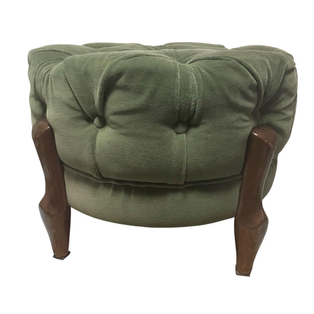 maruni マルニ家具オットマンスツール　猫脚ベルサイユGシリーズ　希少レトロ