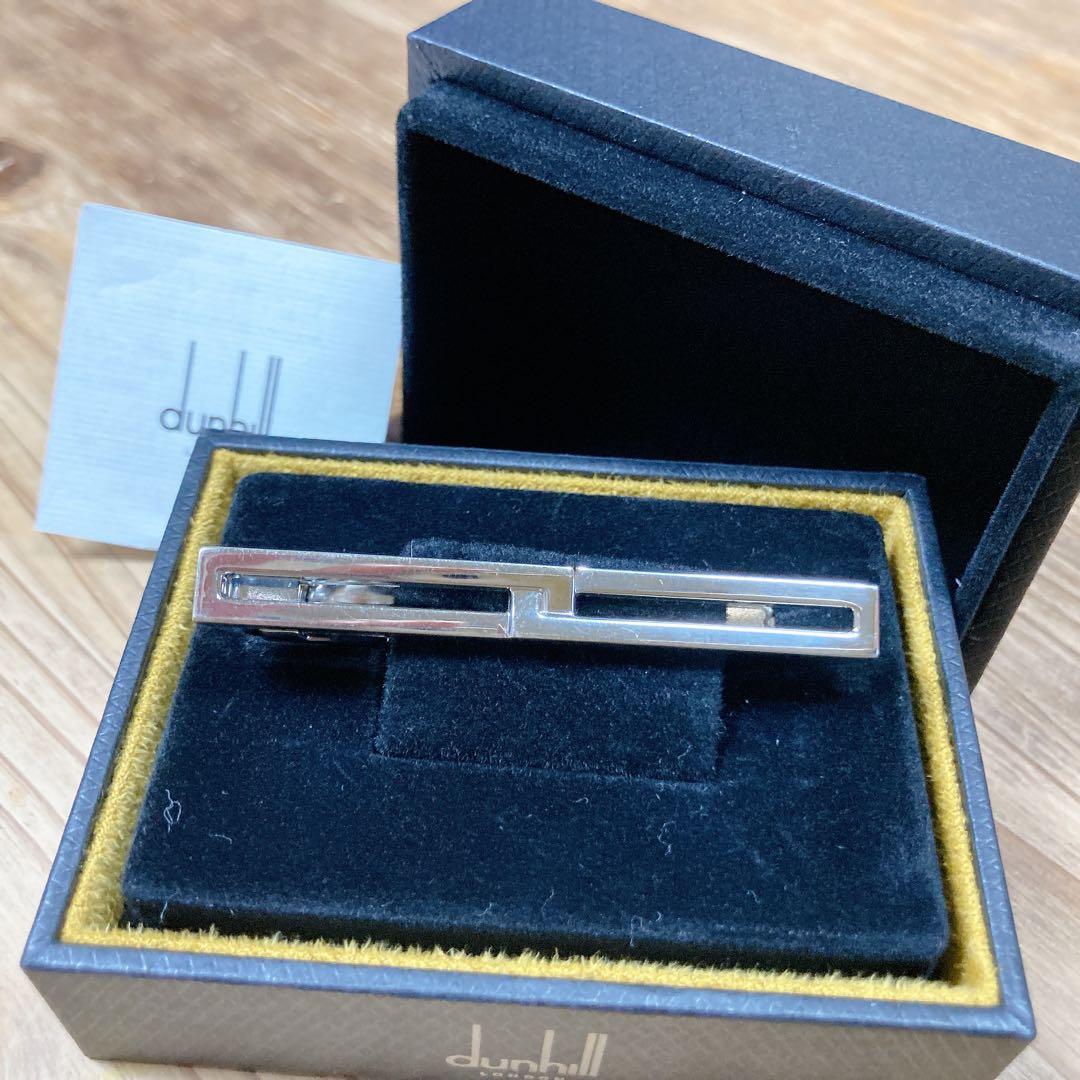 ✨美品✨dunhill ダンヒル　ネクタイピン エイト タイバー 現行