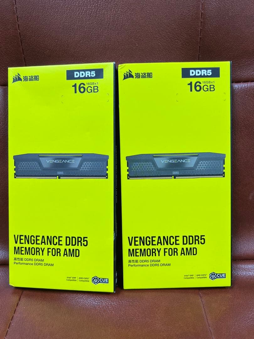 新品 CORSAIR Vengeance DDR5 32GB 6000MHz