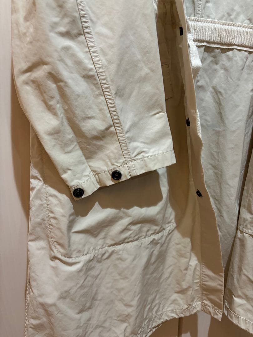 【トゥモローランド】　コットンポリエステルメモリーグログラン モッズコート