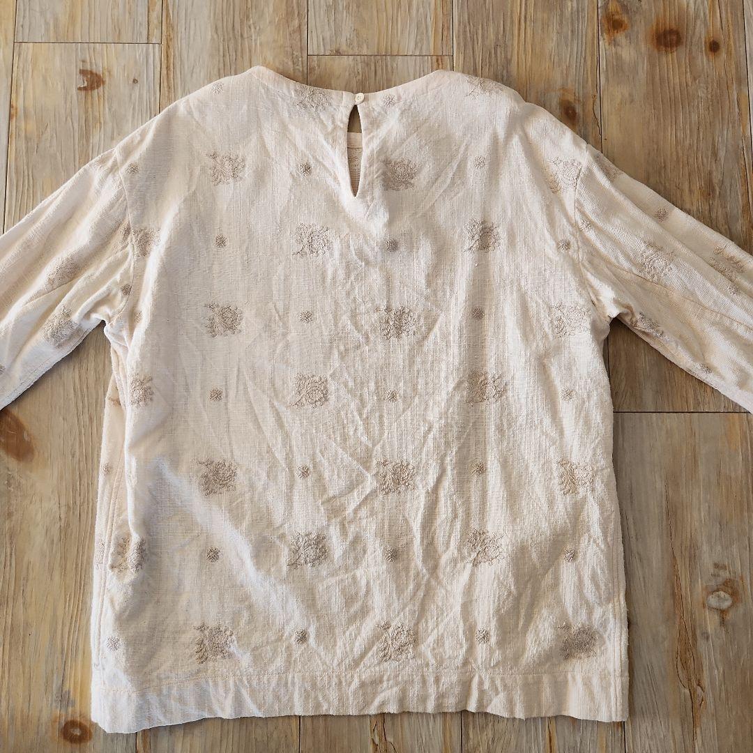 45R 45rpm 刺繍ブラウス