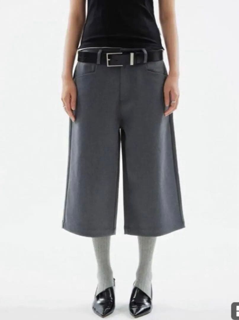 FUNKYFUN バギーショーツ スラックス グレー