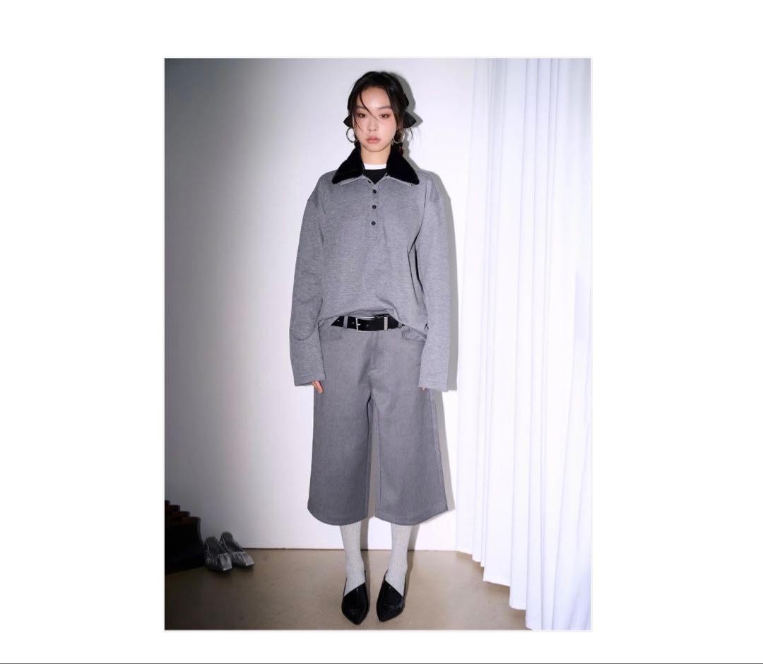 FUNKYFUN バギーショーツ スラックス グレー